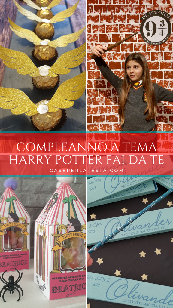 Compleanno a tema Harry Potter. - Caseperlatesta