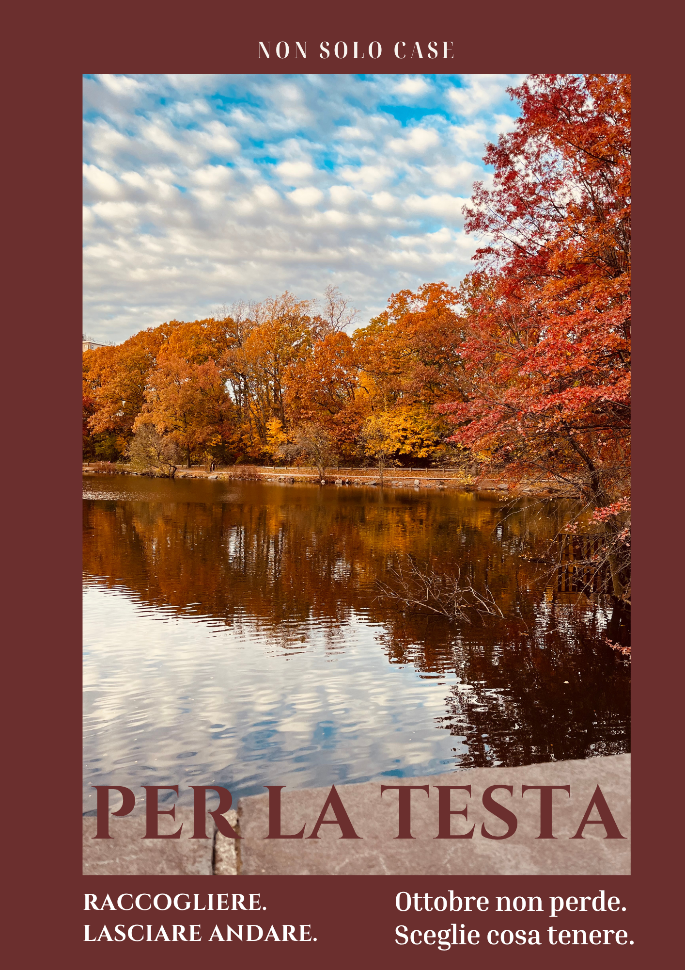 Copertina di ottobre 2026 della rivista Per la testa